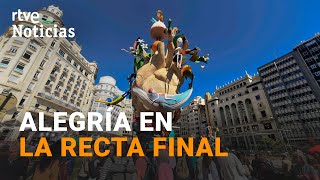 FALLAS 2023 Empieza el FIN de SEMANA GRANDE en VALENCIA con la FALLA GANADORA  RTVE Noticias [upl. by Lever]