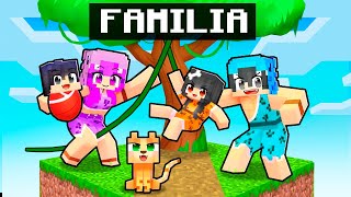 Adopté a Mi Propia Familia SALVAJE en Minecraft [upl. by Zenger407]