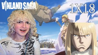 Thorfinn Vs Thorkell Vinland Saga Season 1 Episode 18 Reaction [upl. by Lavro]