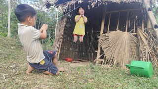 Single mother working and daughter at home are in danger  Triệu Tiểu Hạnh [upl. by Pals]