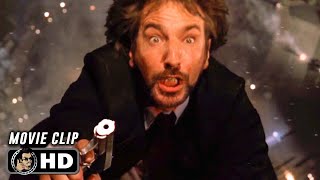 Hans Gruber Alan Rickman falls out of the Nakatomi Plaza Die Hard 1988 brucewillis diehard [upl. by Ulises]