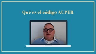 Qué es el código AUPER [upl. by Anina]