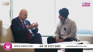 Exclusive discussion with Dr Kulwant Singh Dhaliwal regarding World Cancer Care Charity organization [upl. by Sherar]