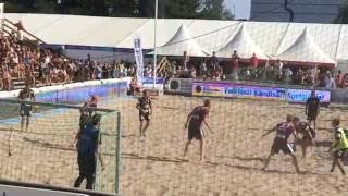 Handball Festival  Ahus Beach Sweden [upl. by Eadrahs]