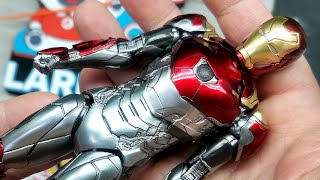 ZD Toys Iron Man Mark 47 action figure unboxing and review marvel 🖌️✨🧿❤️ [upl. by Innob]