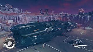 Starfield DLC New Purchaseable Ship Varuun Dirge III Interior and Exterior Inspected Combat Test [upl. by Naji]