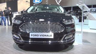 Ford Mondeo Vignale 20 TDCi 4x4 Shadow Black 2016 Exterior and Interior [upl. by Fransis]