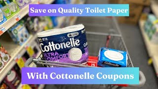 Save on Quality Toilet Paper with Cottonelle Coupons [upl. by Yauq]