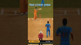 Wicket taking ball 121 rc24 shotrs cricket cricketshorts realcricketswipe [upl. by Dorsy]