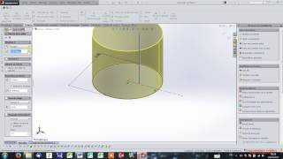 S1A4 P1 Créer un cylindre en tolerie [upl. by Britte]