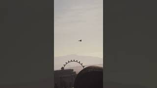 An SR71 Blackbird was captured on video today near Nellis AFB in Las Vegas Nevada shorts sr71 [upl. by Drisko827]