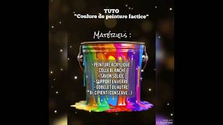 TUTO quotpeinture Facticequot [upl. by Nevuer]