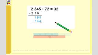 Písemné dělení dvojciferným číslem 234572 dlouhý zápis 5roč 1 díl str 43 cv 2 úvod [upl. by Neraj]