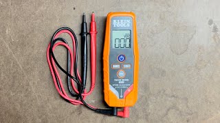 Klein Tools ACDC VoltageContinuity Tester Digital Multimeter [upl. by Eerpud]