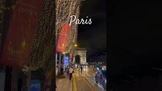 ChampsÉlysées  lArc de triomphe Night View 🇫🇷 PARIS [upl. by Valaria]