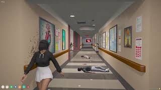 Saints Smoke Besties At The Hospital  NoPixel RP  GTA 5 [upl. by Schalles]