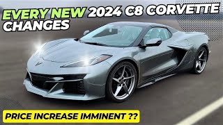 All 2024 C8 Corvette Model Year Changes and SHOCKING NEW Standard Equipment [upl. by Traci]