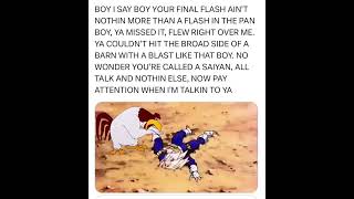 Foghorn Leghorn ROASTS Vegeta [upl. by Enelyam680]