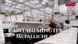 Capitani Minuterie Metalliche srl  Customer testimonial  Version française [upl. by Ellesor]