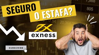 EXNESS BROKER es ⛔FALSO⛔  ✅REVIEW TRADING ESPAÑOL✅ forex trading [upl. by Ellehsim]