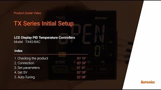 Autonics Tutorial  TX Series Initial Setup [upl. by Emlynne]