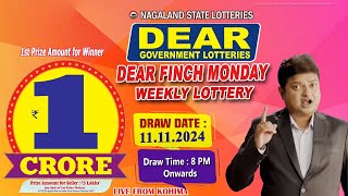 LOTTERY SAMBAD DEAR 8 PM 11112024 NAGALAND LOTTERY LIVE DEAR LOTTERY LIVE LOTTERY SAMBAD LIVE [upl. by Neeruan543]