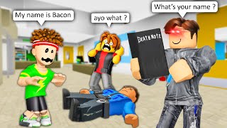 NEIGHBOR 3 DEATH NOTE 💣 ROBLOX Brookhaven 🏡RP  FUNNY MOMENTS [upl. by Ynneh]