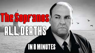 The Sopranos  All Deaths in 8½ minutes [upl. by Pickard]