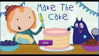 Cake Recipes For Kids  Make The Cake  Peg  PBS KIDS  Games For Childrens [upl. by Nohpets221]