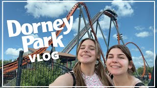 dorney park vlog  new coaster iron menace [upl. by Onitnatsnoc816]