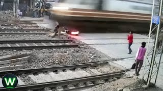 Tragic Shocking Train Collisions and Mistakes Filmed Seconds Before Disaster Thatll Freak You Out [upl. by Weiner942]