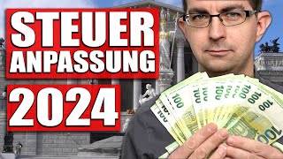 Steuertarif 2024 Wie du von der Inflationsanpassung profitierst [upl. by Joey]