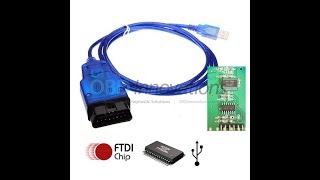 KKL OBD2 USB Cable Windows USB Serial Port Driver Setup [upl. by Aidne966]