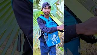 তাল গাছের ডাল দিয়ে বাড়ি তৈরি করলাম 🏡  minivlog vlog [upl. by Allenod]