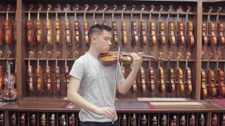 Lorenzo Storioni Cremona 1784  Violin Demonstration [upl. by Burn374]