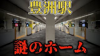 線路が埋められた謎のホームが存在する駅に行ってきた！ 【東京メトロ有楽町線豊洲駅】 【豊住線】 [upl. by Nordine27]