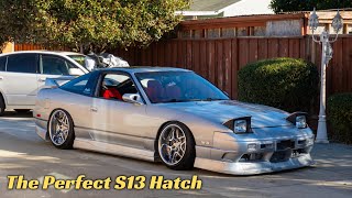 The Perfect S13  Jons Nissan 240SX Walkaround  Build Breakdown [upl. by Vel]