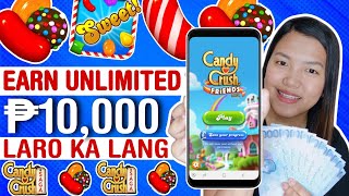 EARN UNLIMITED P10000 GCASH LARO LANG LIKE CANDY CRUSH [upl. by Navoj274]