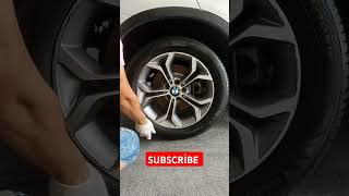 AUTOBRİTE TYRE GLOSS LASTİK PARLATICI shorts asmr details autobrite carcare carcleaning [upl. by Karmen721]