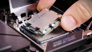 How to install an AMD AM5 CPU Ryzen processor installation tips [upl. by Dorina]