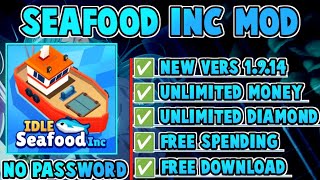 IDLE SEAFOOD INC MOD APK 2024 NO PASSWORD [upl. by Dorcy]