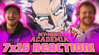 NO WAY  My Hero Academia 7x16 Dub Reaction [upl. by Ylrehc599]