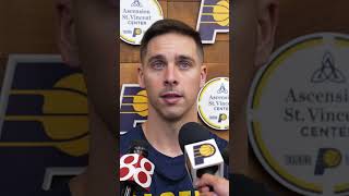 TJ McConnell on Teams Mentality Entering the Season  Indiana Pacers [upl. by Enyleve478]