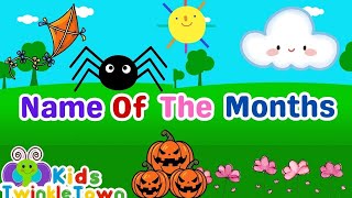 Month Of The Year Song  Nursery Rhymes For Preschoolers  Nursery Rhymes For Babies with Lyrics [upl. by Refinnaej]