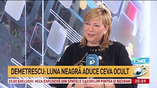 Cristina Demetrescu astrolog Mă sperie tensiunile care apar în aprilie [upl. by Zingale]