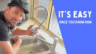 Its easy to replace your kitchen tap DIY [upl. by Aidin]