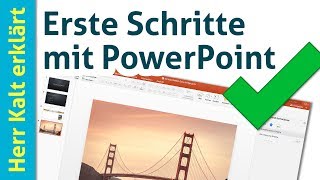 Erste Schritte mit Powerpoint – Leichter Einstieg in Powerpoint [upl. by Quint]