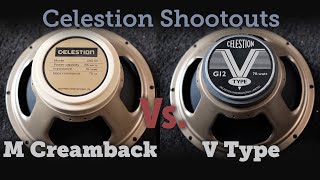 CELESTION G12T75 VS CELESTION VTYPE  Speaker Comparison  Mix  Marshall 1936 CAB [upl. by Calv26]