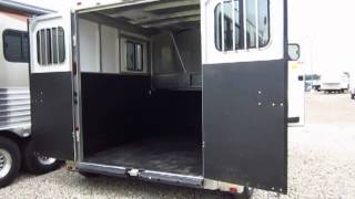 Sold LikeNew 2013 Sundowner Sportman All Aluminum Horse Trailer  HaylettRVcom [upl. by Nasas]