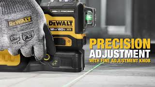 NEW Dewalt DCLE34033D1 Precision Green Laser Kit [upl. by Marlea]